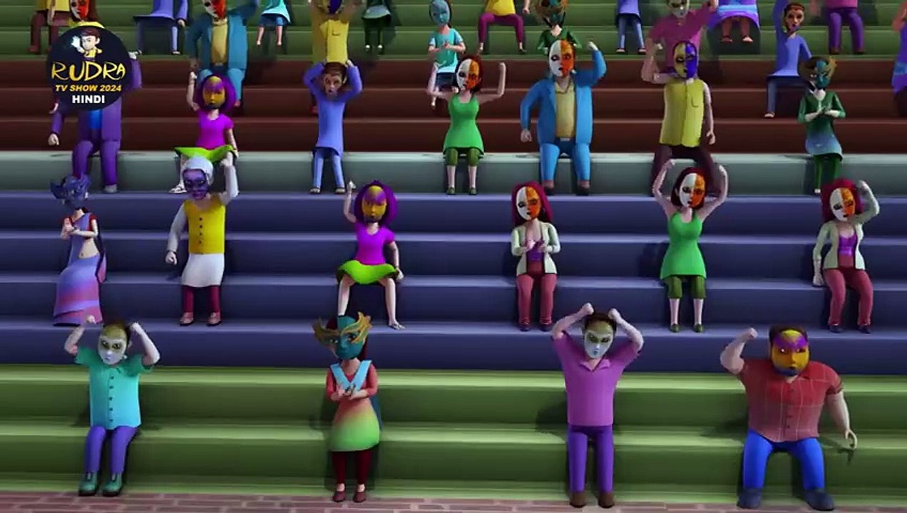 The Blind Folded Magician _ अँधा जादूगर _ रुद्र _ Rudra _ Action Cartoon Ep 67