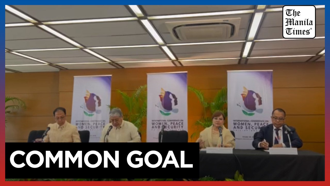 Intl conference brings new energy to women, peace, security agenda