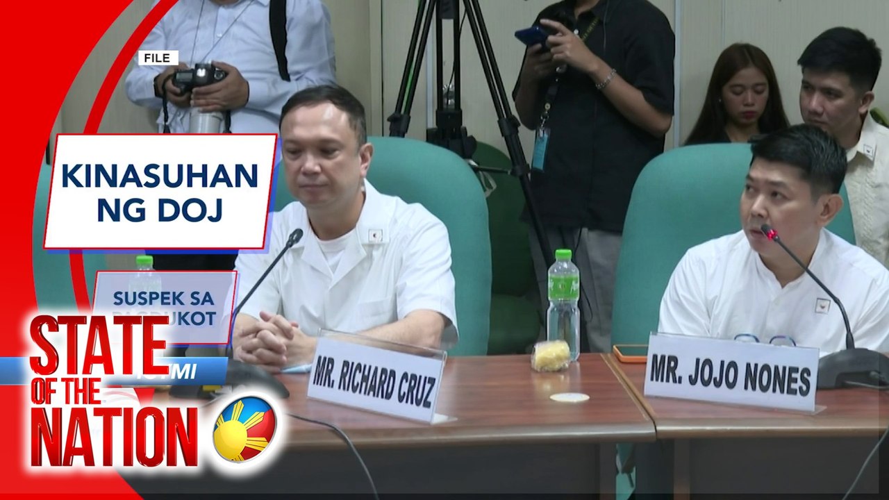 Kinasuhan ng DOJ | SONA