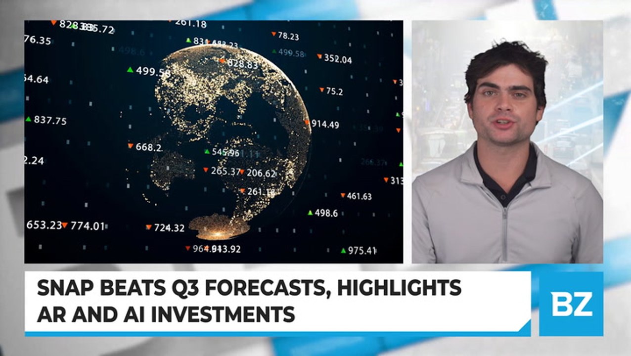 Snap Beats Q3 Forecasts, Highlights AR And AI Investments