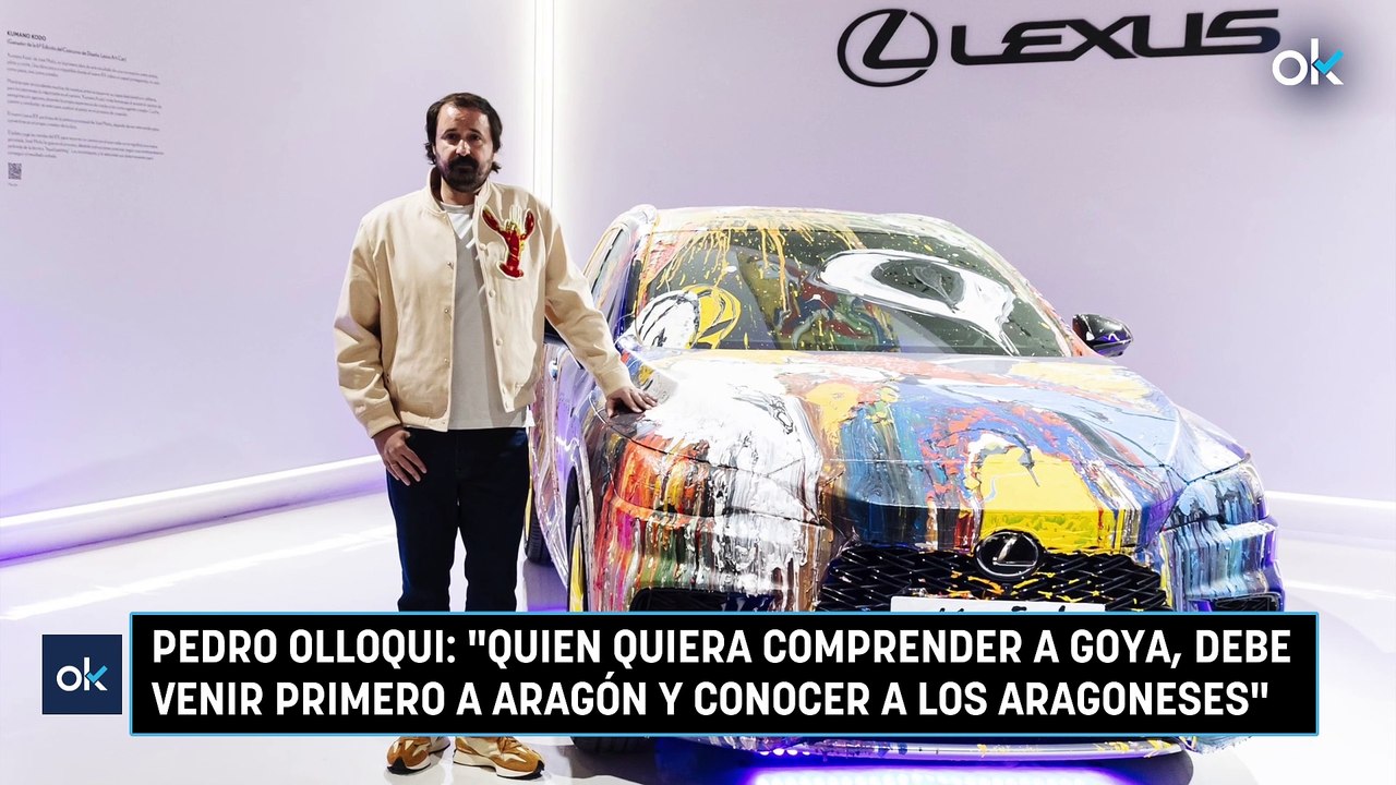 Pedro Olloqui: "Quien quiera comprender a Goya, debe venir primero a Aragón y conocer a los aragoneses"