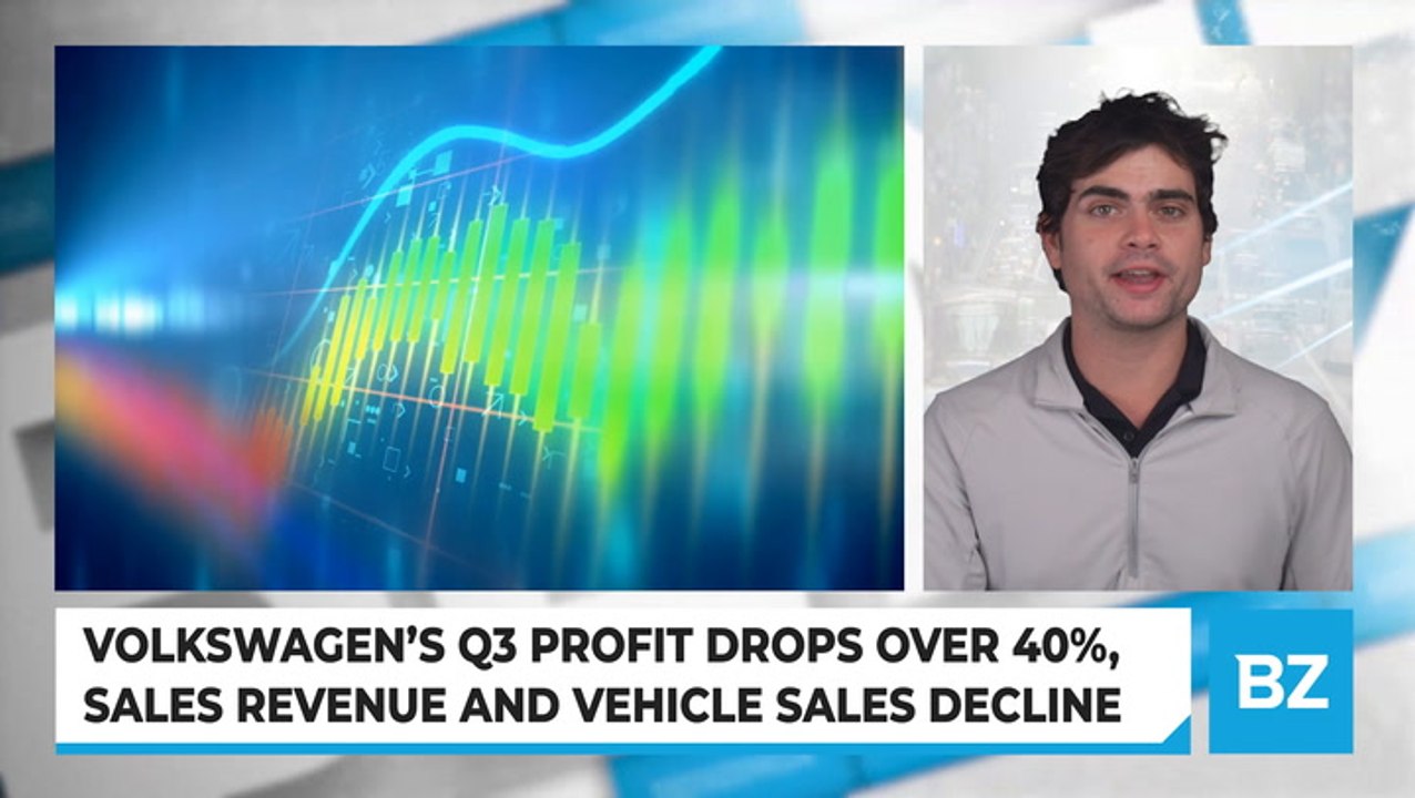 Volkswagen’s Q3 Profit Drops Over 40%, Sales Revenue And Vehicle Sales Decline