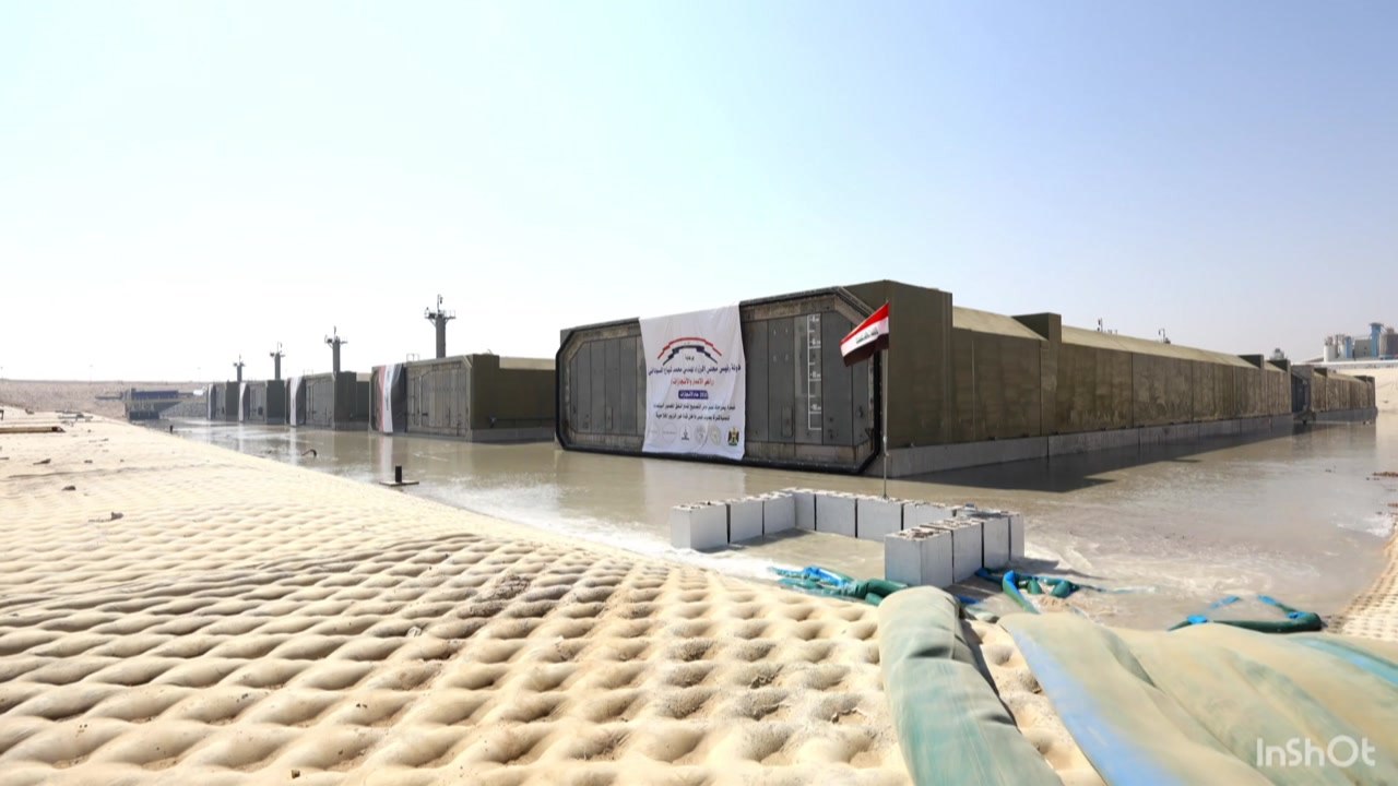 [기업] 대우건설, 이라크 해저터널 구조물 완성 '주수식' / YTN