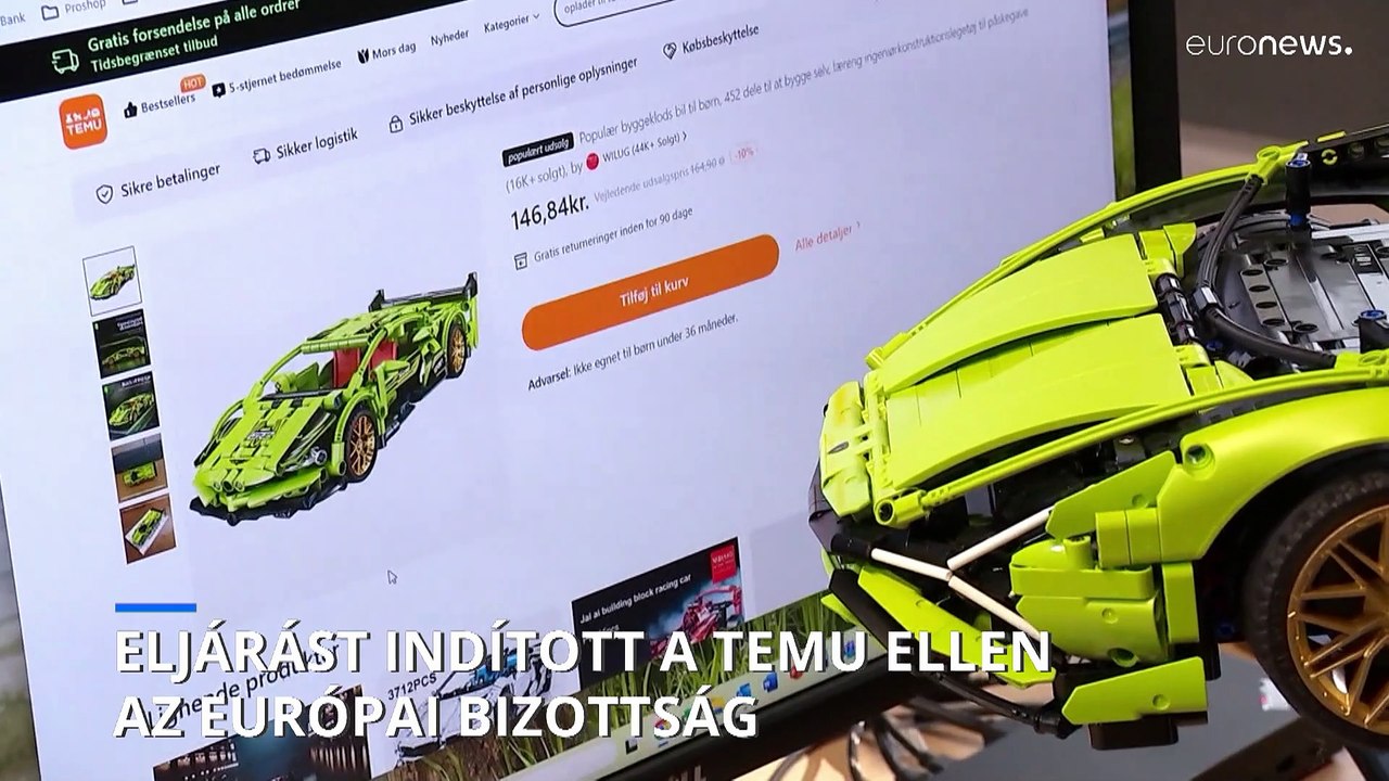 Vizsgálatot indított az Európai Bizottság a Temu ellen