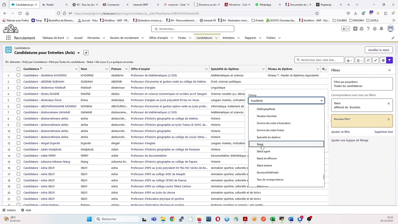 VIRTUO - Comment créer une vue personnalisée