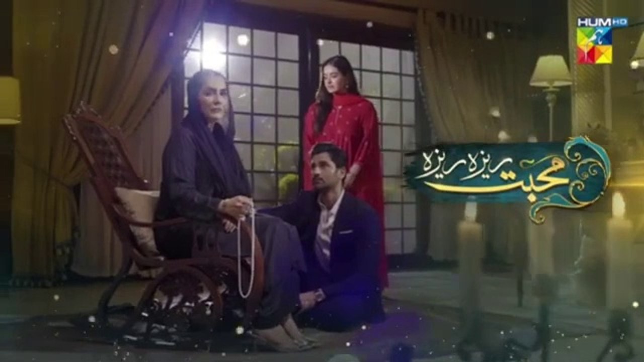 Mohabbat Reza Reza - Episode 10 - 1st November2024 - [ Mirza Zain Baig & Minsa Malik ] - HUM TV