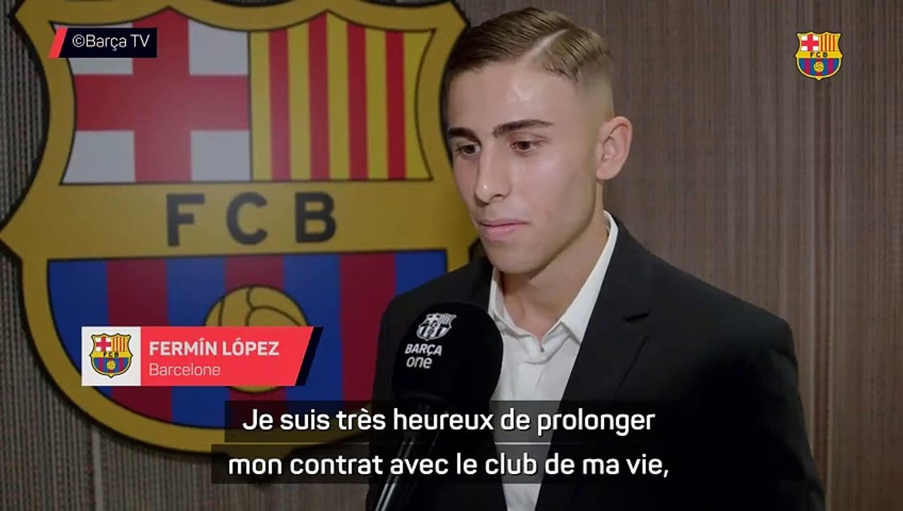 Fermín López prolonge jusqu'en 2029