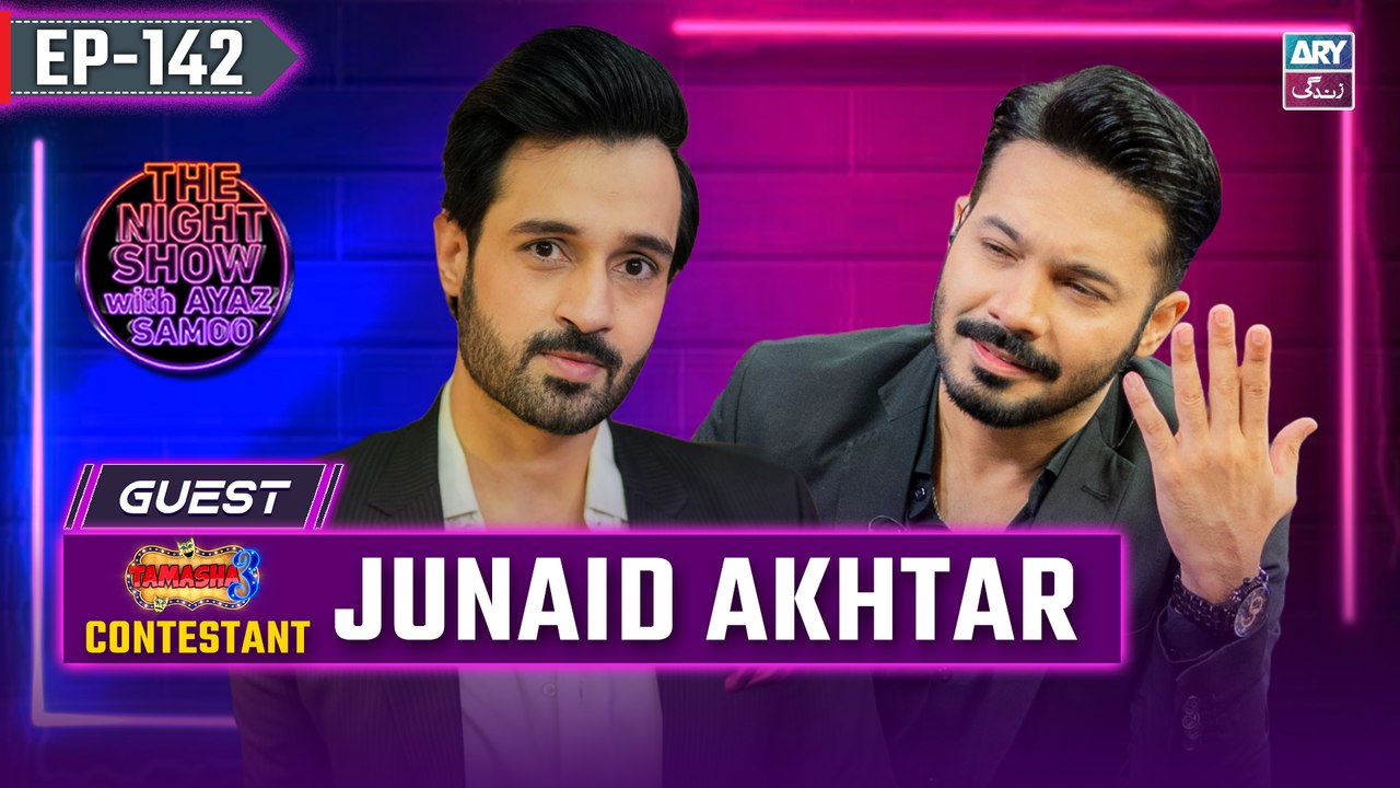 The Night Show with Ayaz Samoo | Junaid Akhtar | EP 142 | Uncensored | 2nd Nov 2024 | ARY Zindagi
