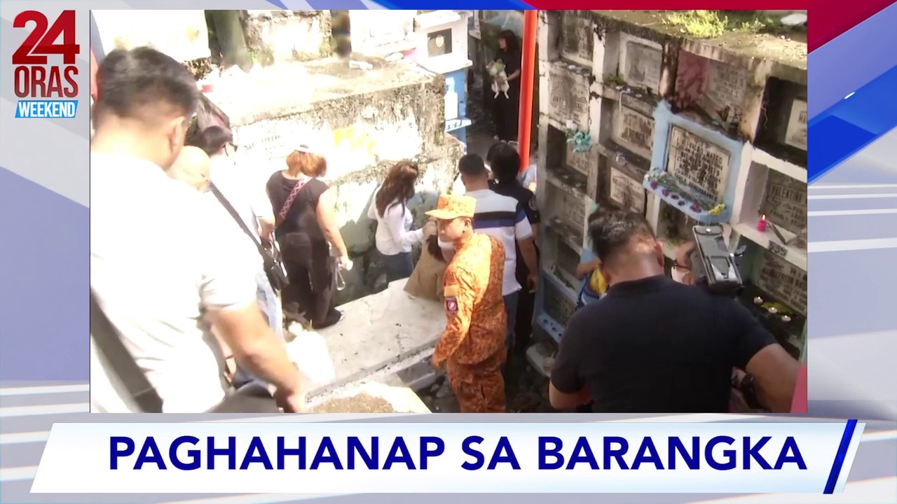 Marikina LGU, nagsasagawa ng inventory sa mga labi sa Barangka Public Cemetery na ilegal na hinukay | 24 Oras Weekend