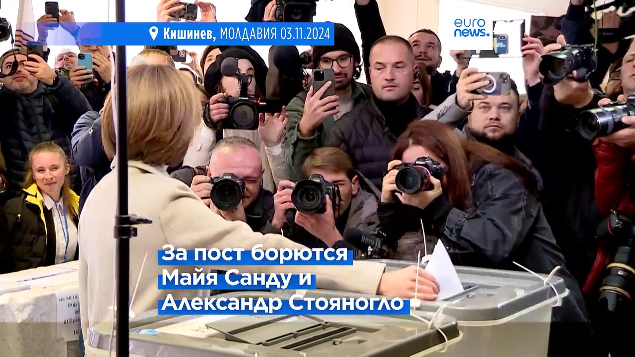 В Молдавии начался второй тур президентских выборов