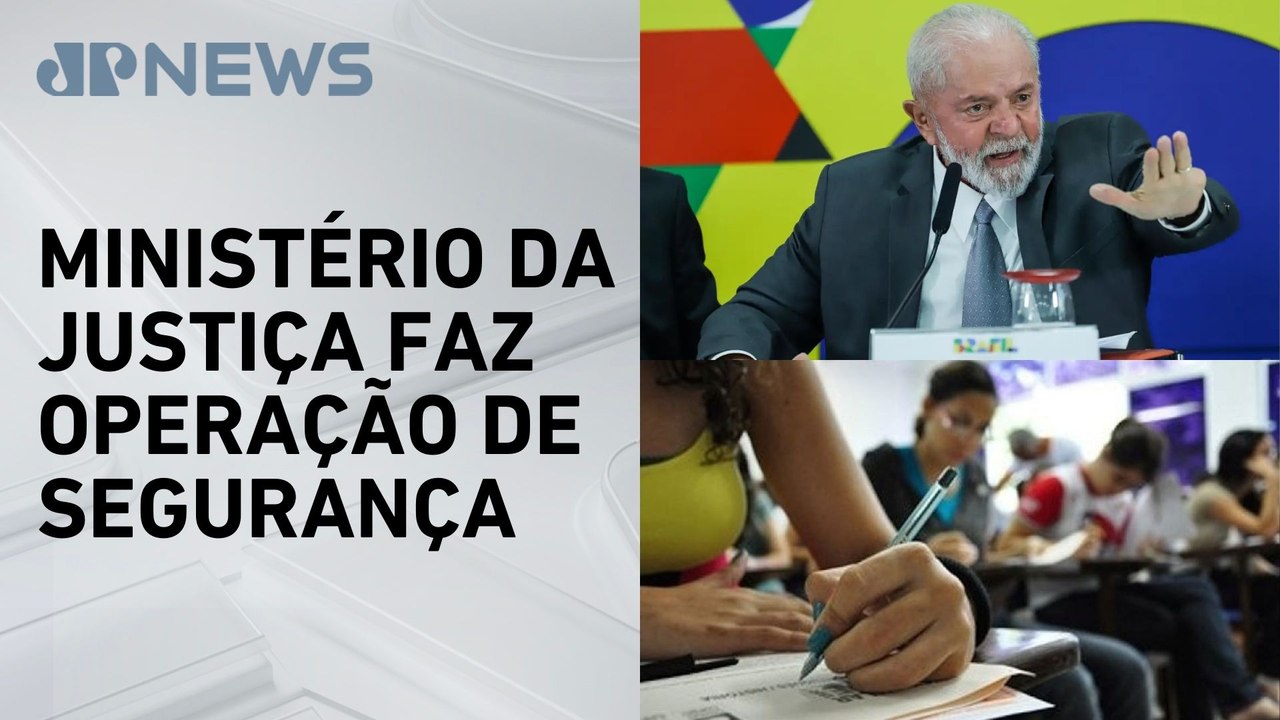 Lula deve visitar sala de monitoramento do Enem