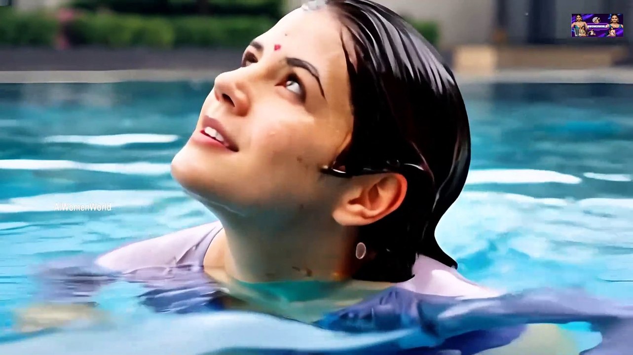 Beautiful Hot AI Models Enjoying In Swimming Pool - AI Women World