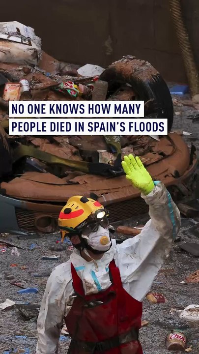 No one knows how many people died in Spain’s floods