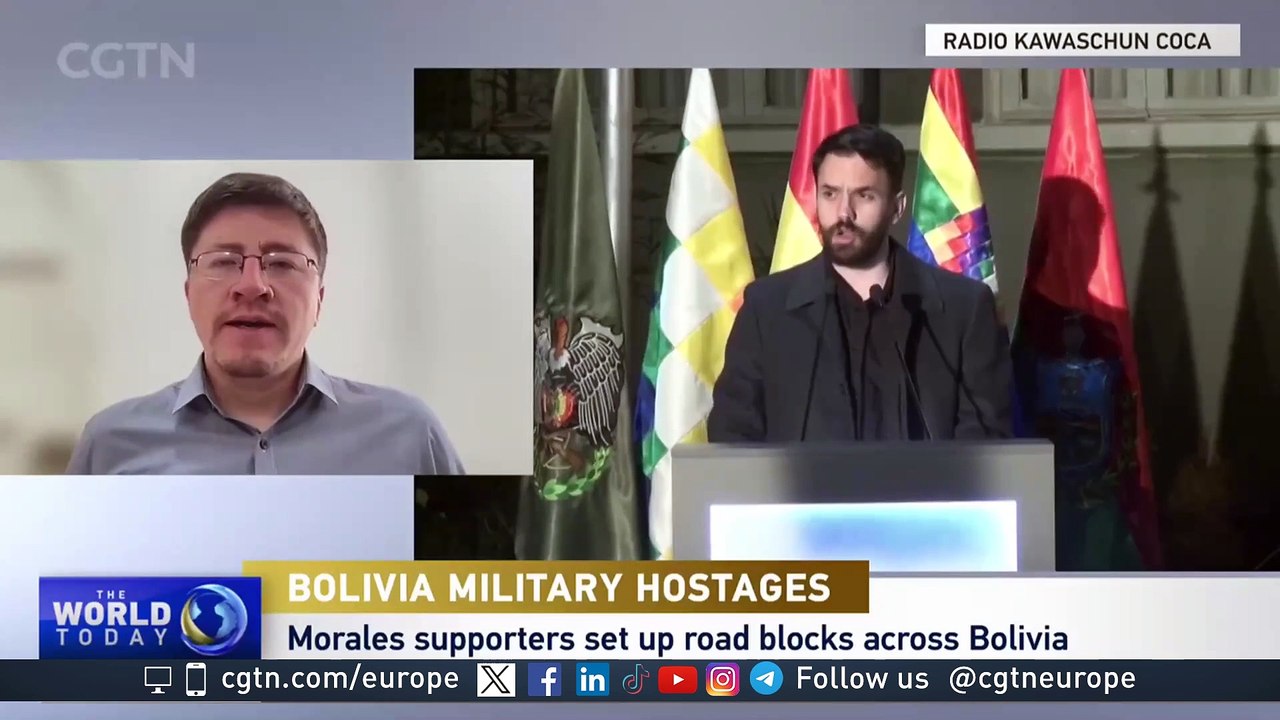 Bolivia military hostages: "Bolivia, we are going through economic crisis"