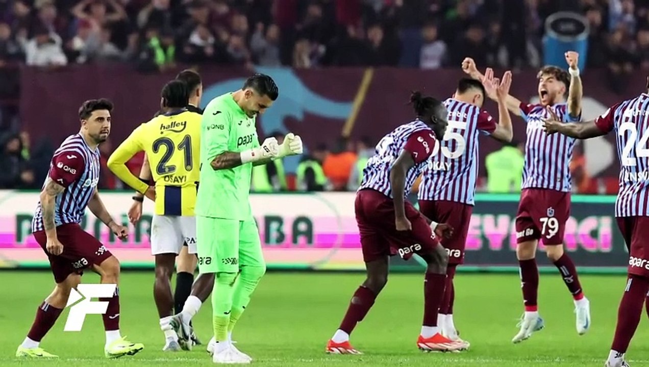 Trabzonspor - Fenerbahçe maç özeti (VİDEO)