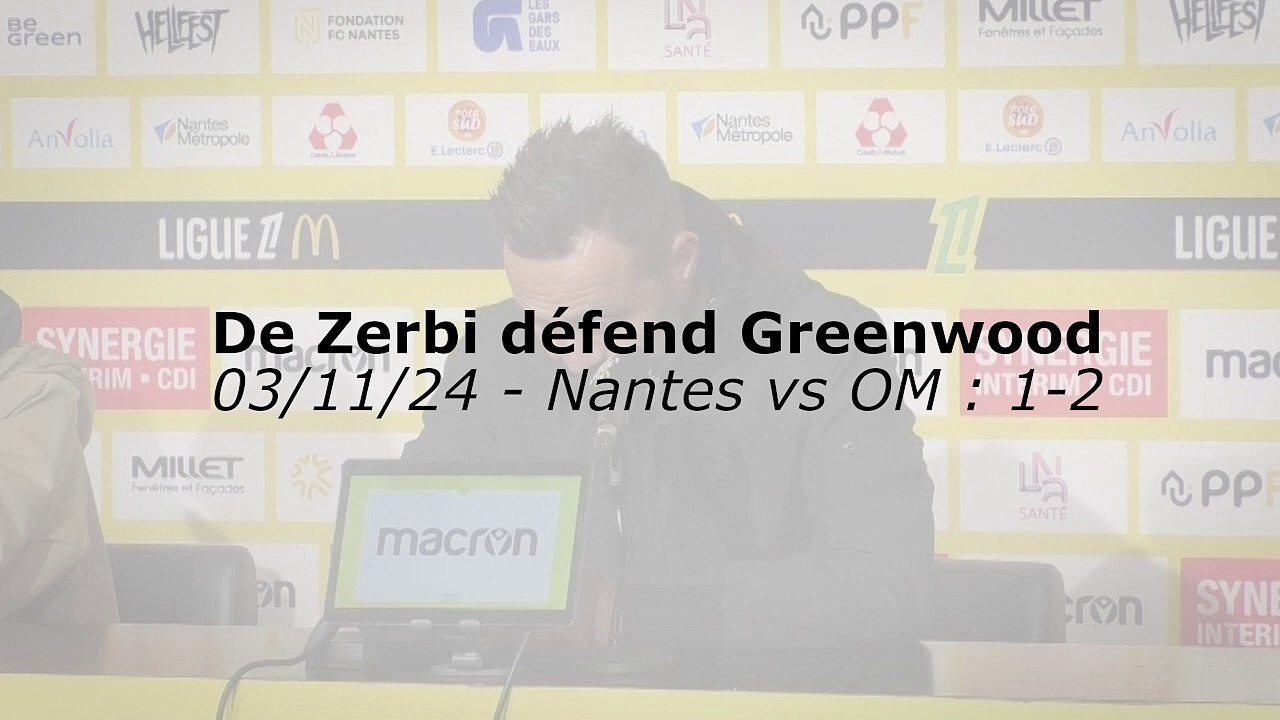 Roberto De Zerbi défend Mason Greenwood