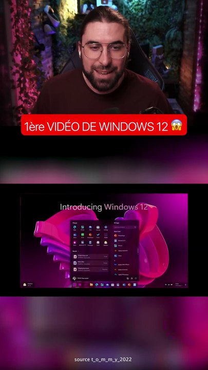 1ère VIDÉO DE WINDOWS 12😱