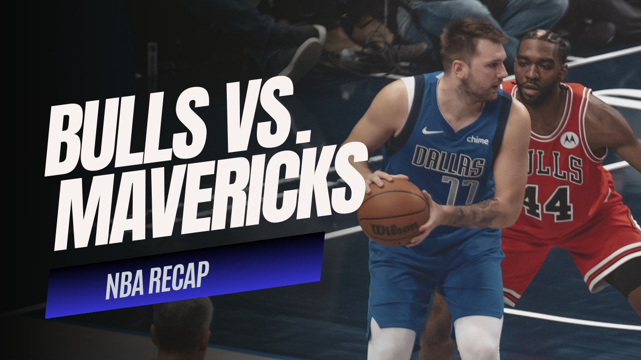 Mavericks Dominate Bulls 119-99 | Luka Dončić 27 points,