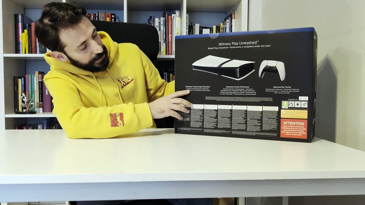 Ps5 PRO, l'unbox
