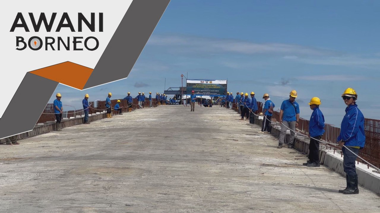 Jambatan Batang Rajang siap sepenuhnya pada Mac 2025
