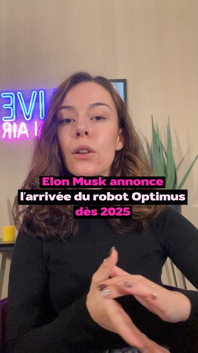 Elon Musk annonce l'arrivée du robot Optimus dès 2025