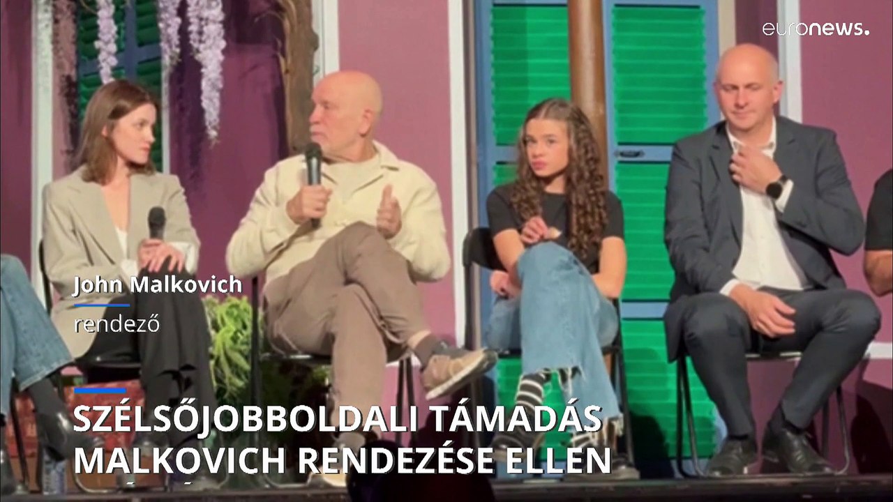 Oroszpárti neonácik támadtak John Malkovich előadására Szófiában