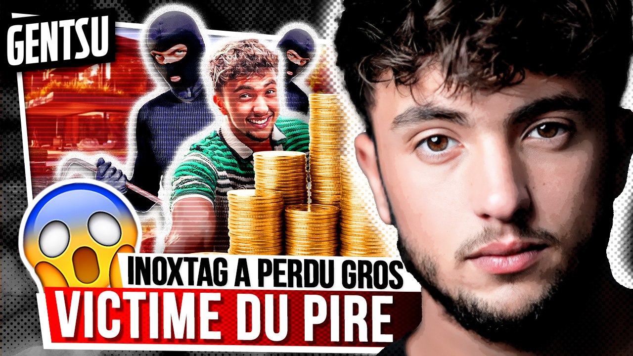 Inoxtag victime d'un gros cambriolage 😱