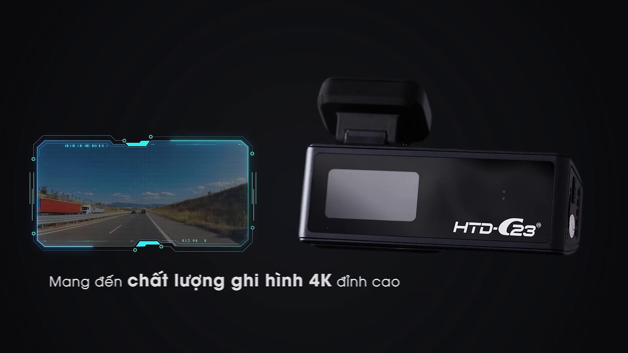 Camera hành trình ô tô _ HTD-C23 4K ADAS _ Giá thành tốt nhất trong phân khúc hiện nay - HTD - Đồ chơi công nghệ (1080p60, h264, youtube)