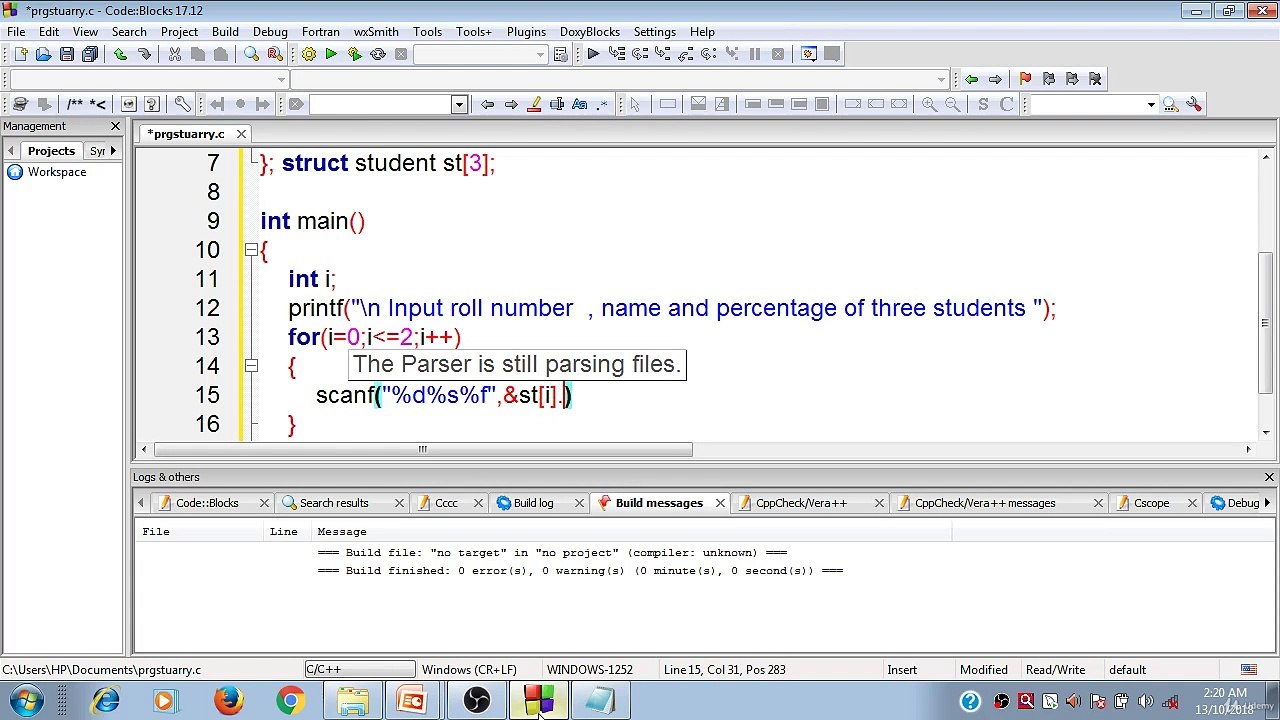 Mastering C Programming: Techniques for Arrays of Structures