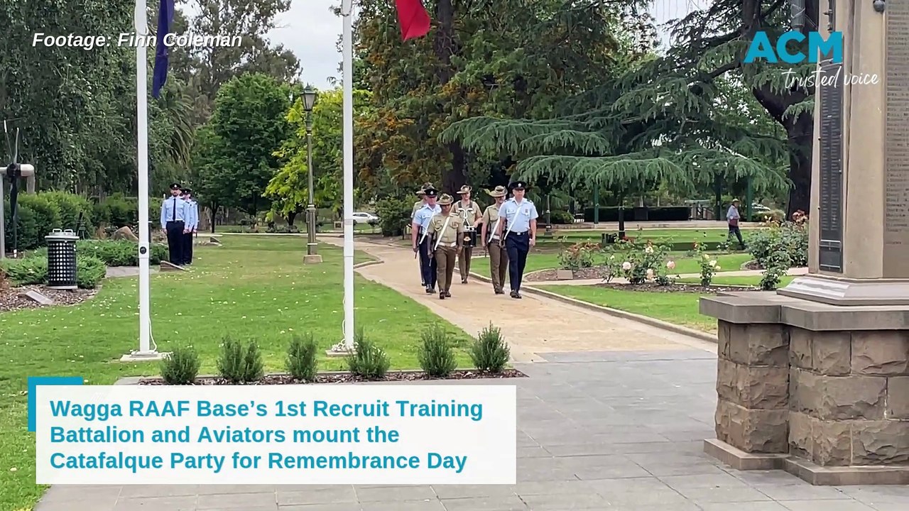 Wagga Remembrance Day service 2024