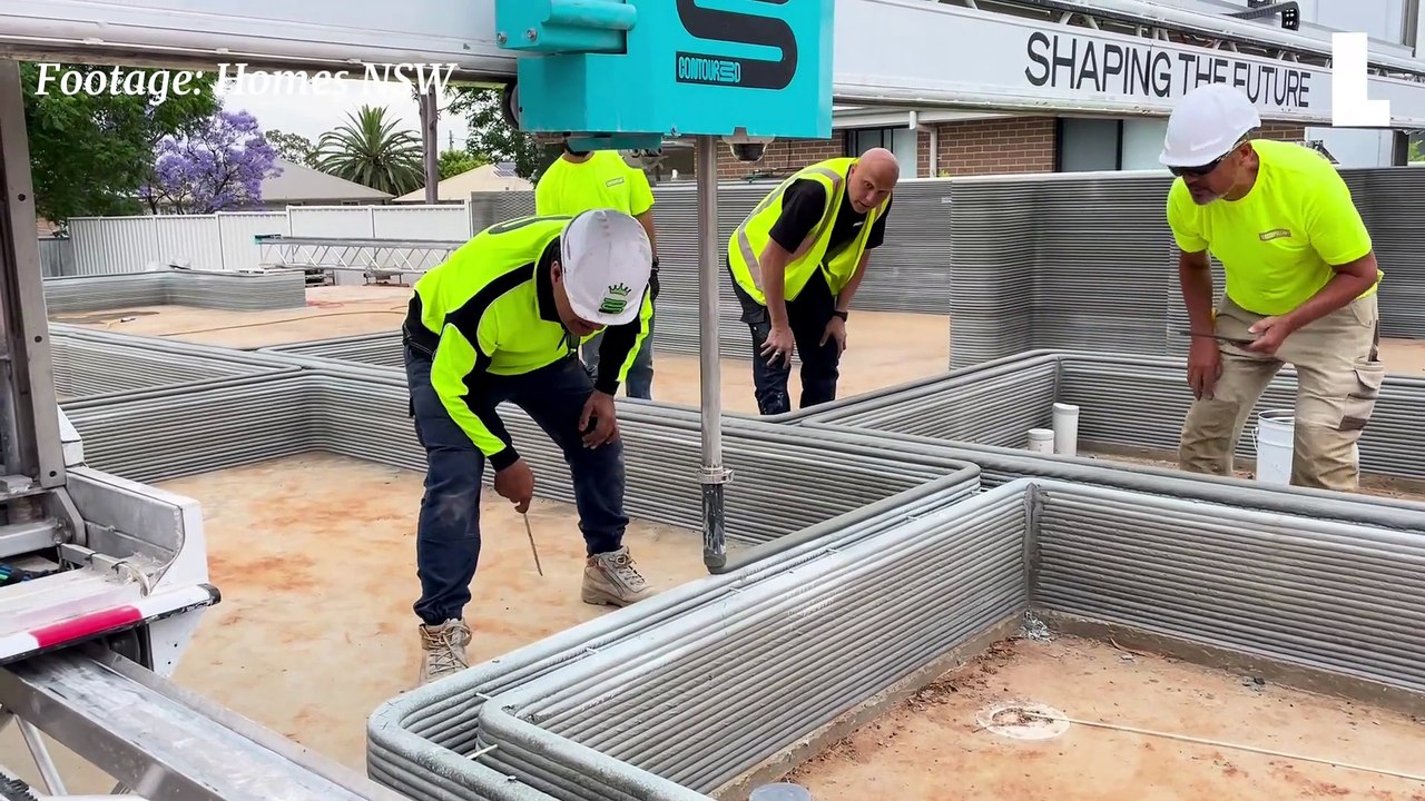 Australian First: 3D printed social housing