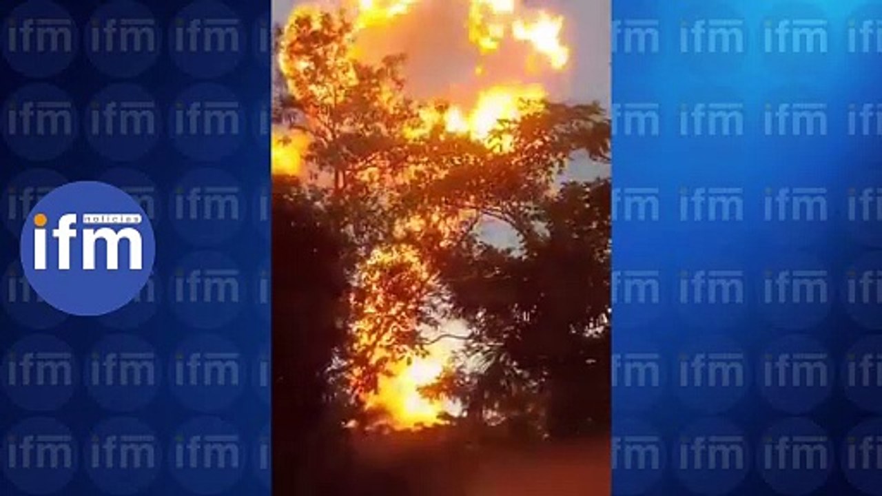 Éste es el momento exacto de la erupción del volcán de lodo en San José de Mulatos Necoclí Antioquia