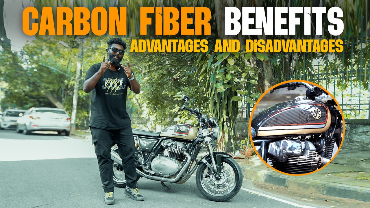Carbon Fiber மாடிஃபிகேஷன் பண்ணா மைலேஜ்  இவ்வளவு ஜாஸ்தியாகுமா? | Pearlvin Ashby