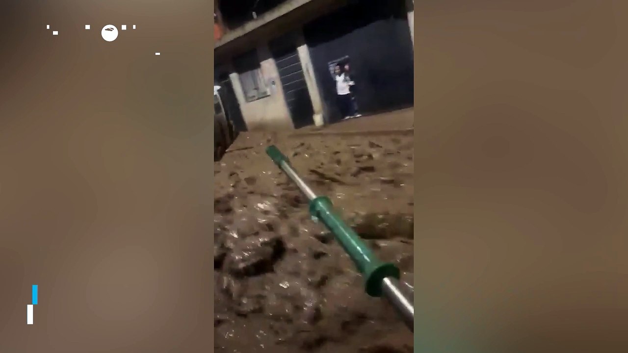 The city of Huánuco (Peru) is experiencing large and sudden floods