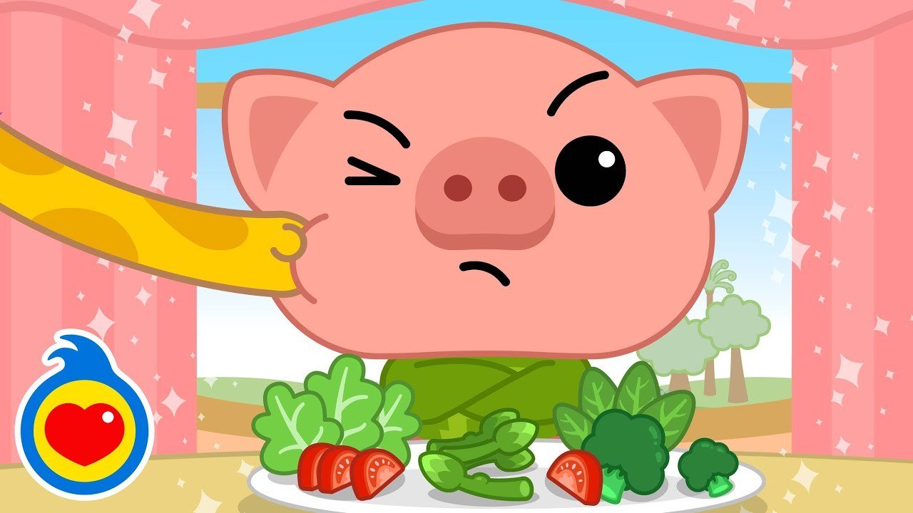 Qué Le Pasa al Cerdito Enojón- Canciones Infantiles Plim Plim