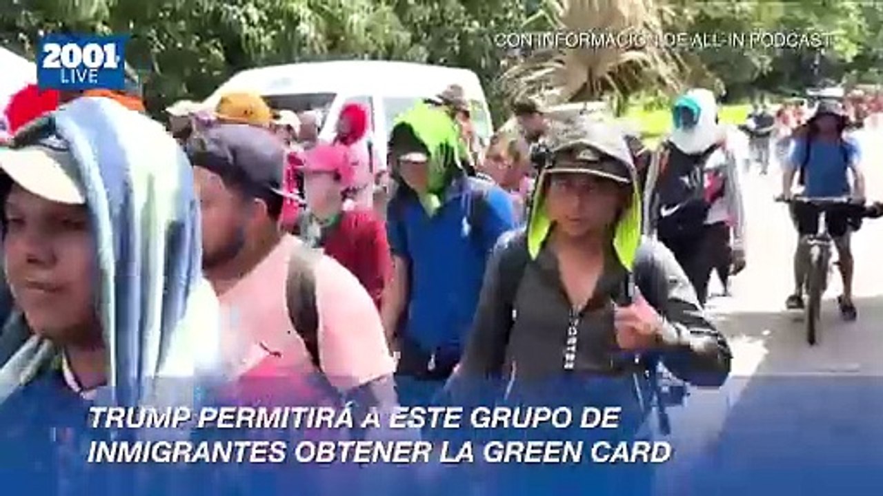 Trump permitirá a este grupo de inmigrantes obtener la Green Card