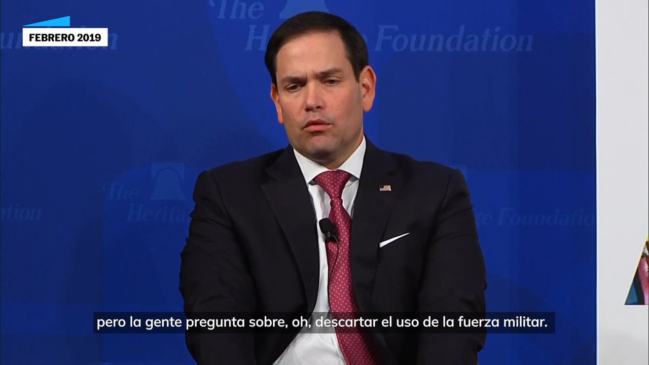 Las declaraciones de Marco Rubio