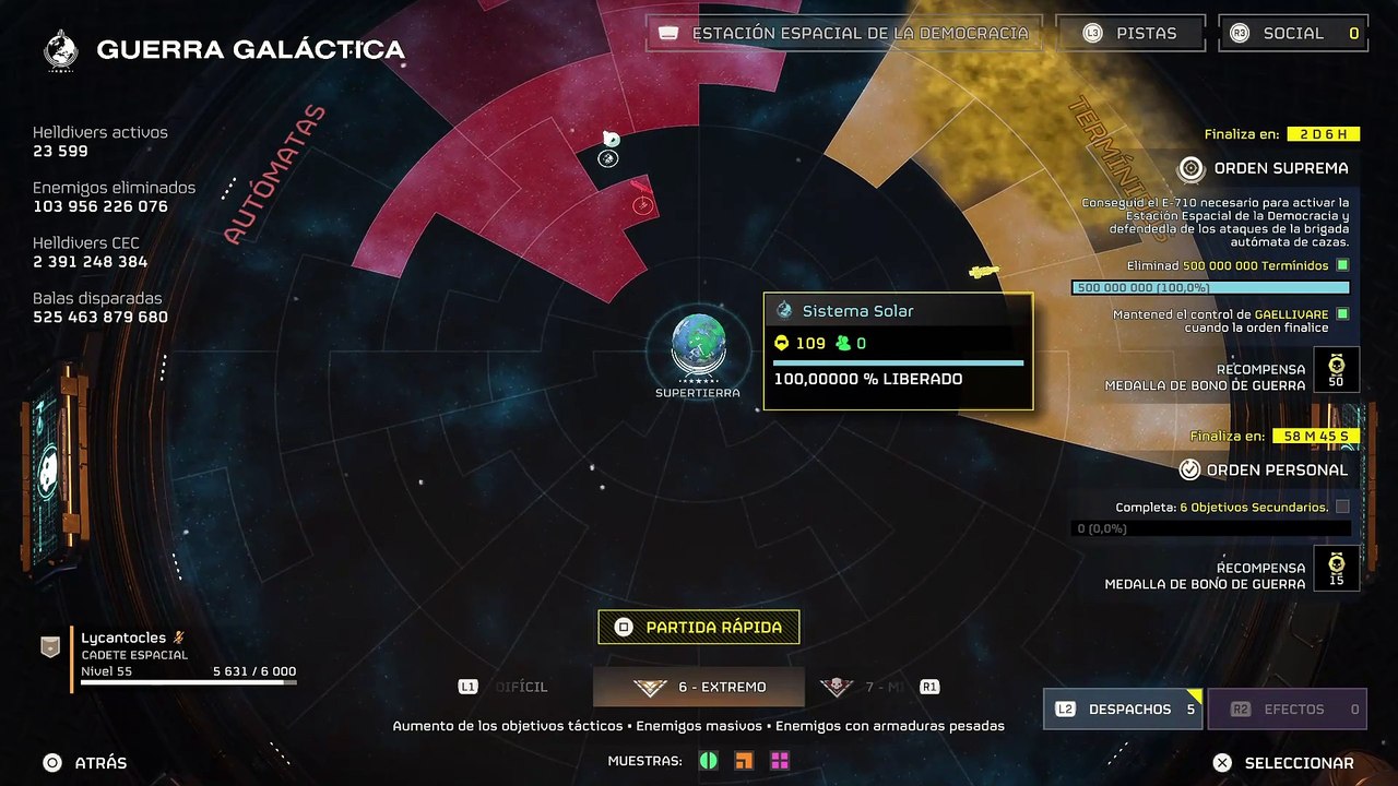 Helldivers 2 - Estación Espacial de la Democracia