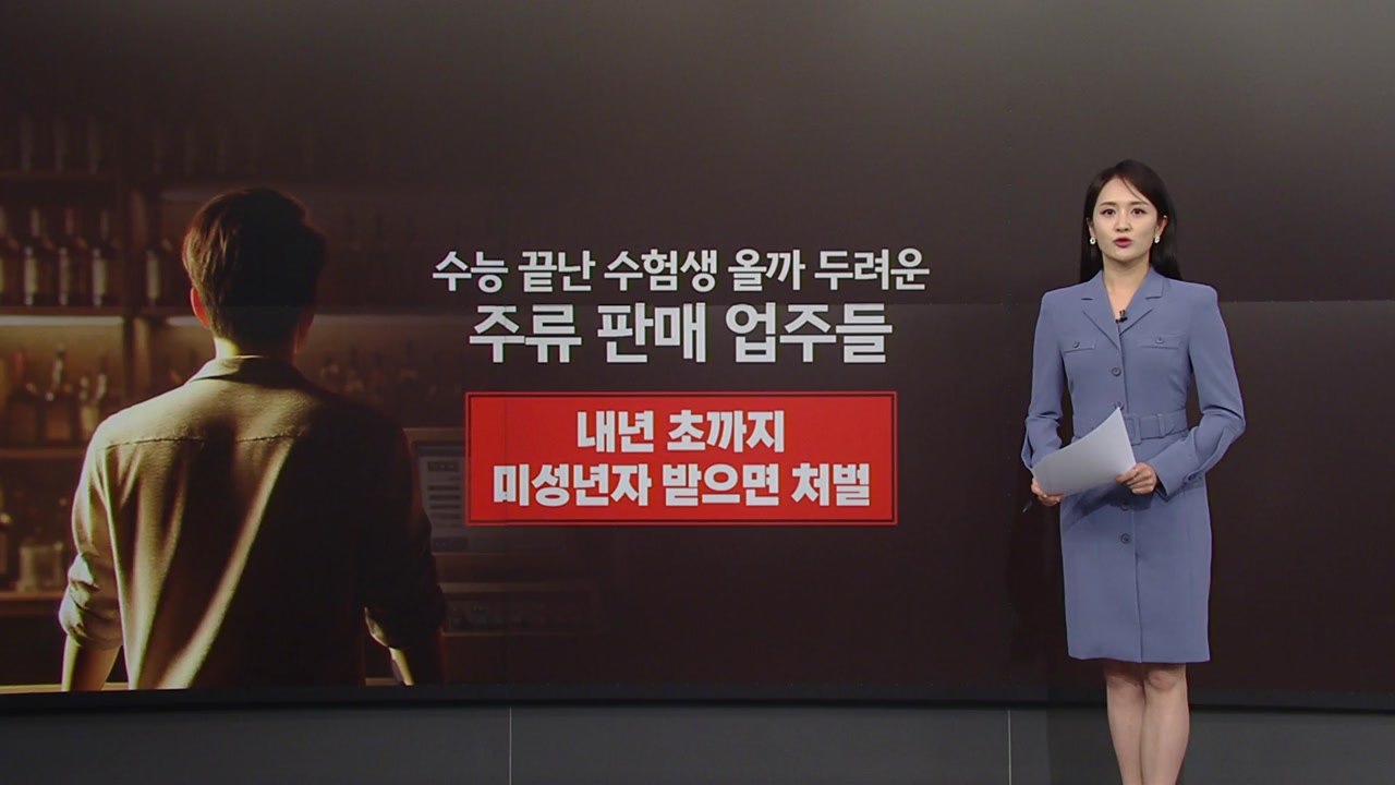 [뉴스NIGHT] "수능 끝났다"... 수능 후 '위조 신분증'에 비상 걸린 자영업자 / YTN