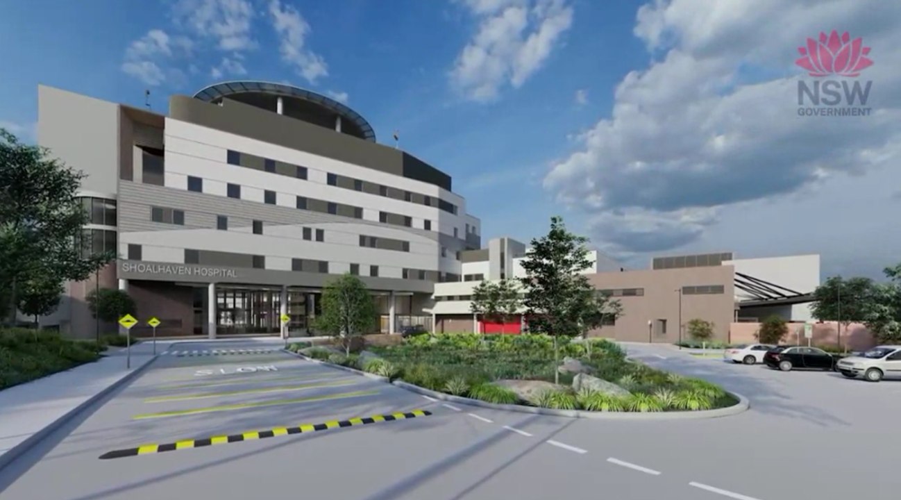 Shoalhaven Hospital Redevelopment - flythrough