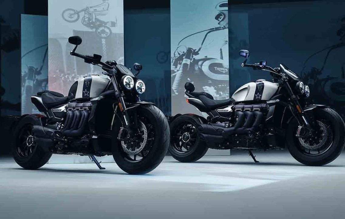 トライアンフ、「Rocket 3 Evel Knievel 限定版」を発表