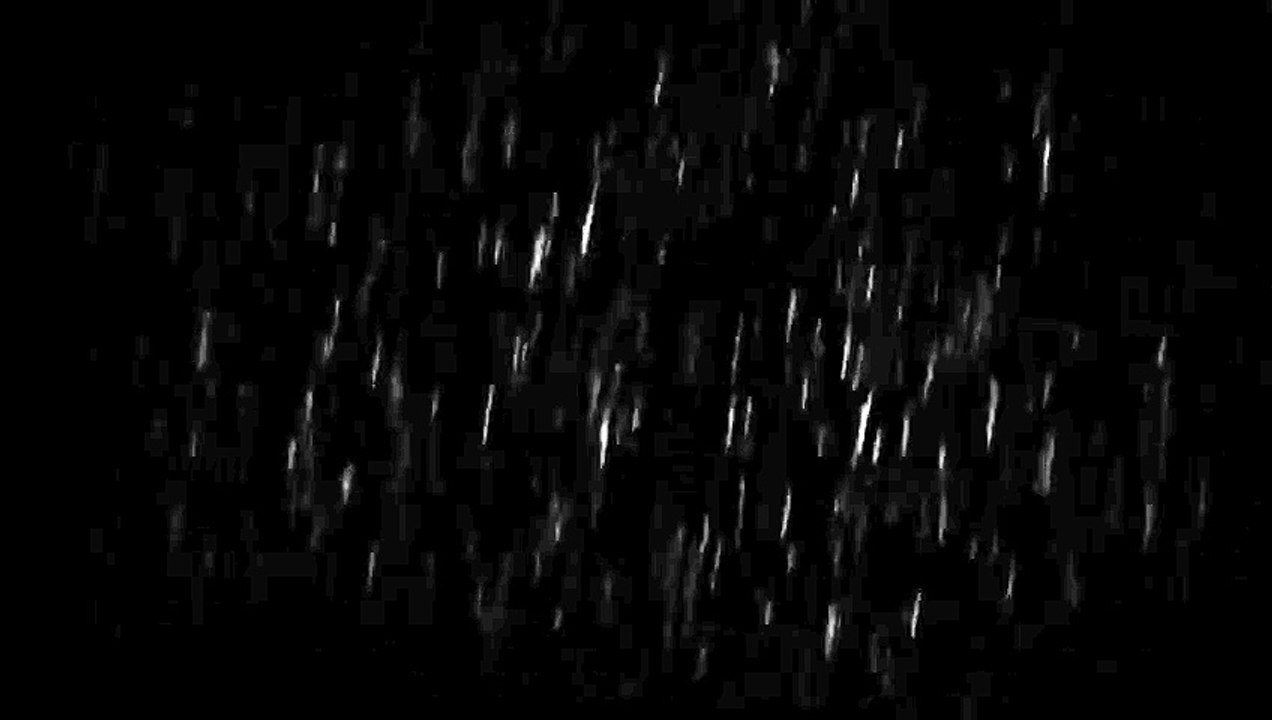 Black screen rain to sleep