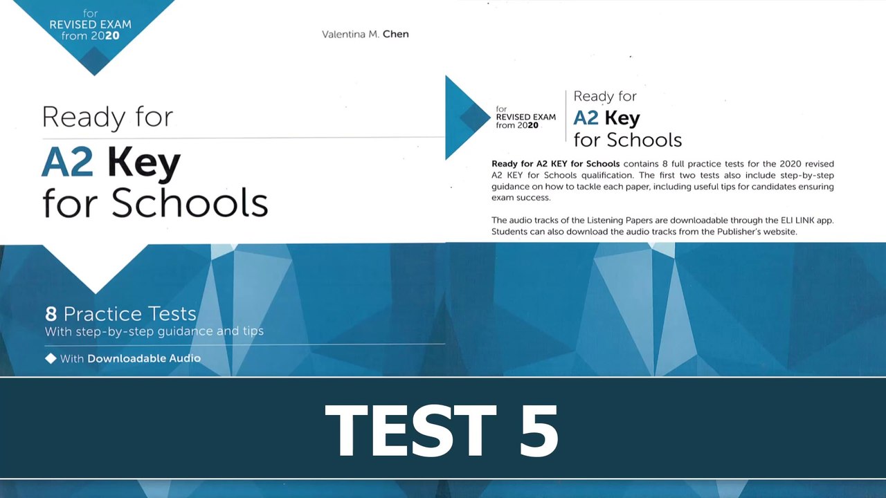 KET Listening - Ready for A2 Key for Schools 8 Practice Test 5