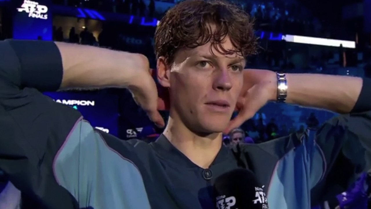 Tennis - ATP Finals 2024 - Jannik Sinner : "I surprised myself again..."