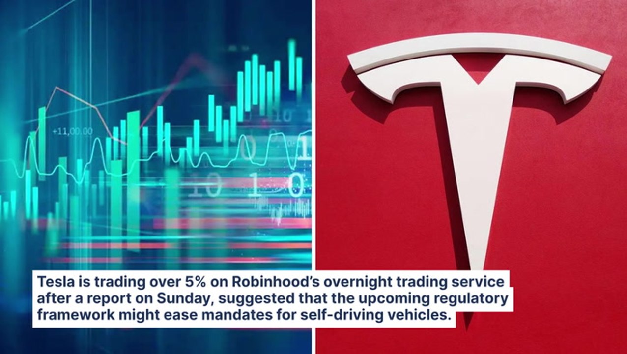 Tesla Soars Over 5% In Overnight Trading As New Administration Reportedly Seeks To Ease FSD Norms