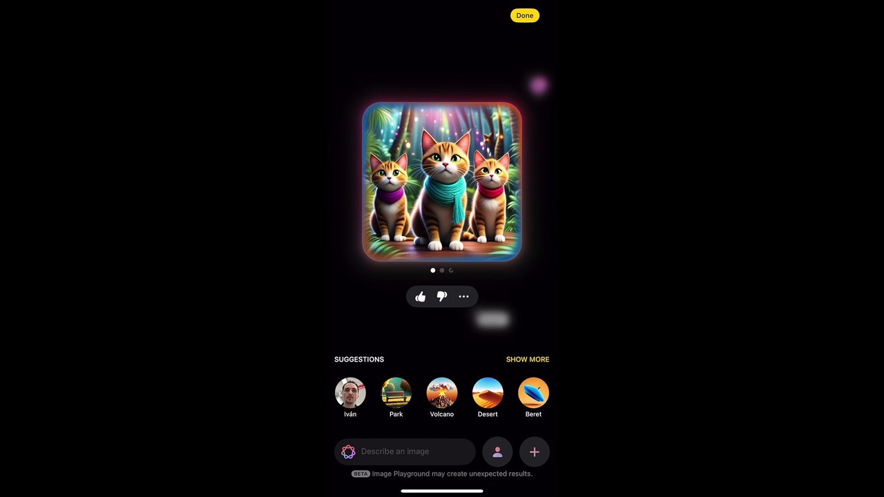 Cómo funciona Image Playground, una herramienta de Apple Intelligence