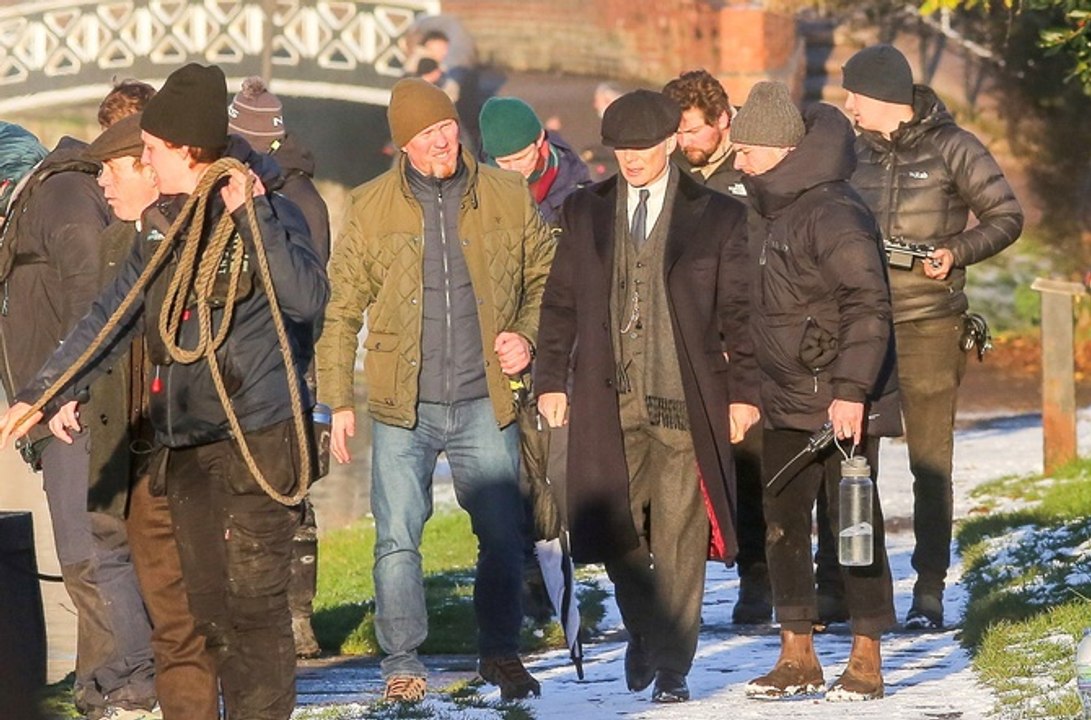 Cillian Murphy spotted filming for new Peaky Blinders movie