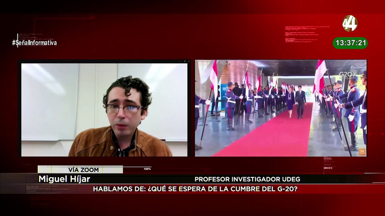 Miguel Alejandro Híjar habla sobre la Cumbre G-20 en Río de Janeiro
