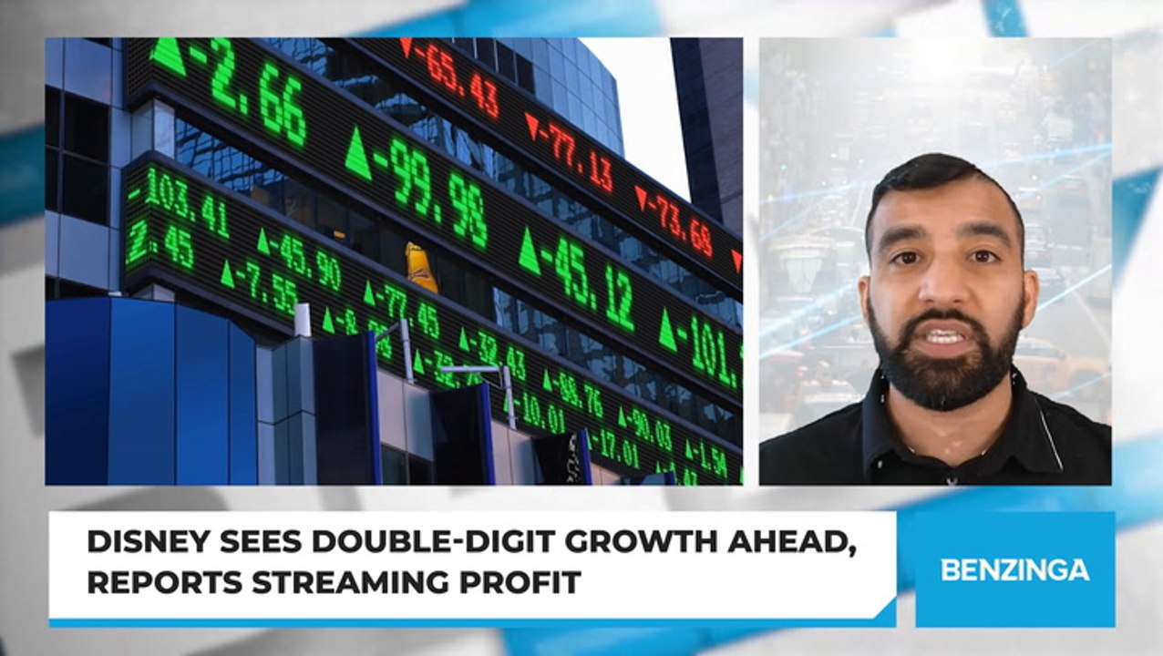 Disney Sees Double-Digit Growth Ahead, Reports Streaming Profit