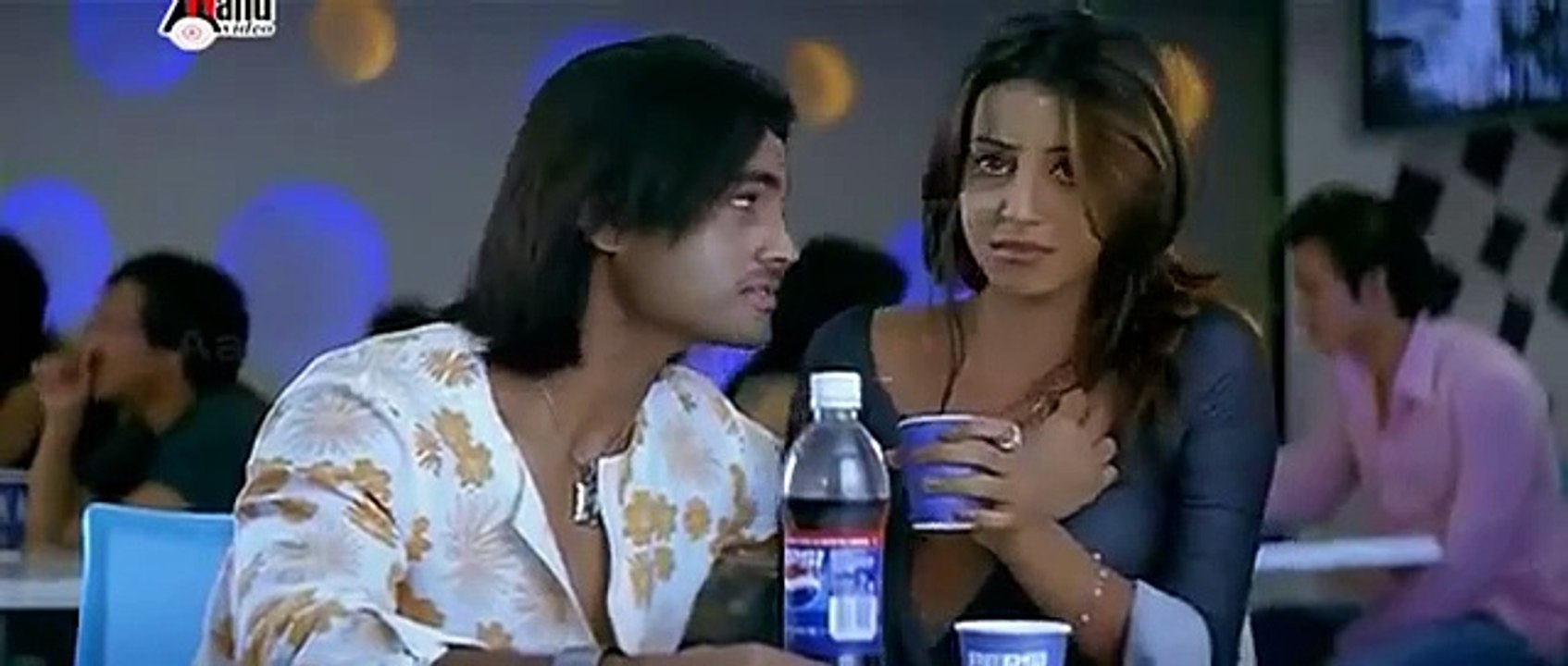 Sanjana Hot Lip Kiss in Public